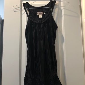 Black dressy tank top
